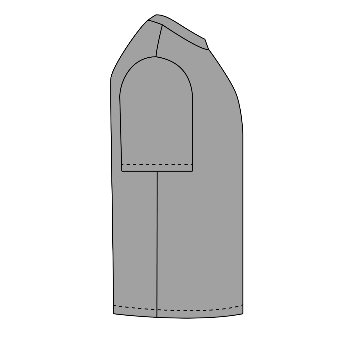 Heavyweight Oversized B&W Red Rose