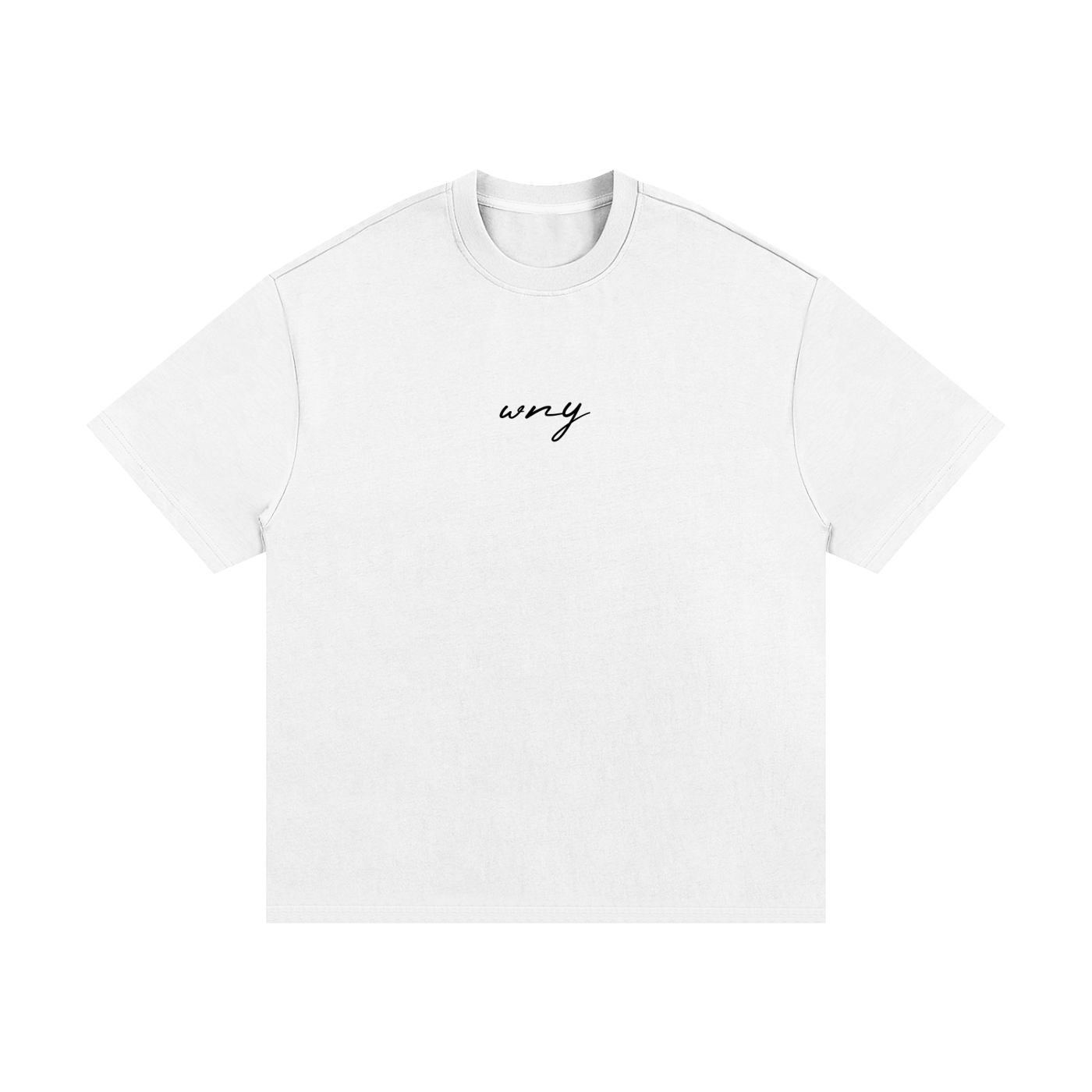 Heavyweight Oversized B&W Red Rose