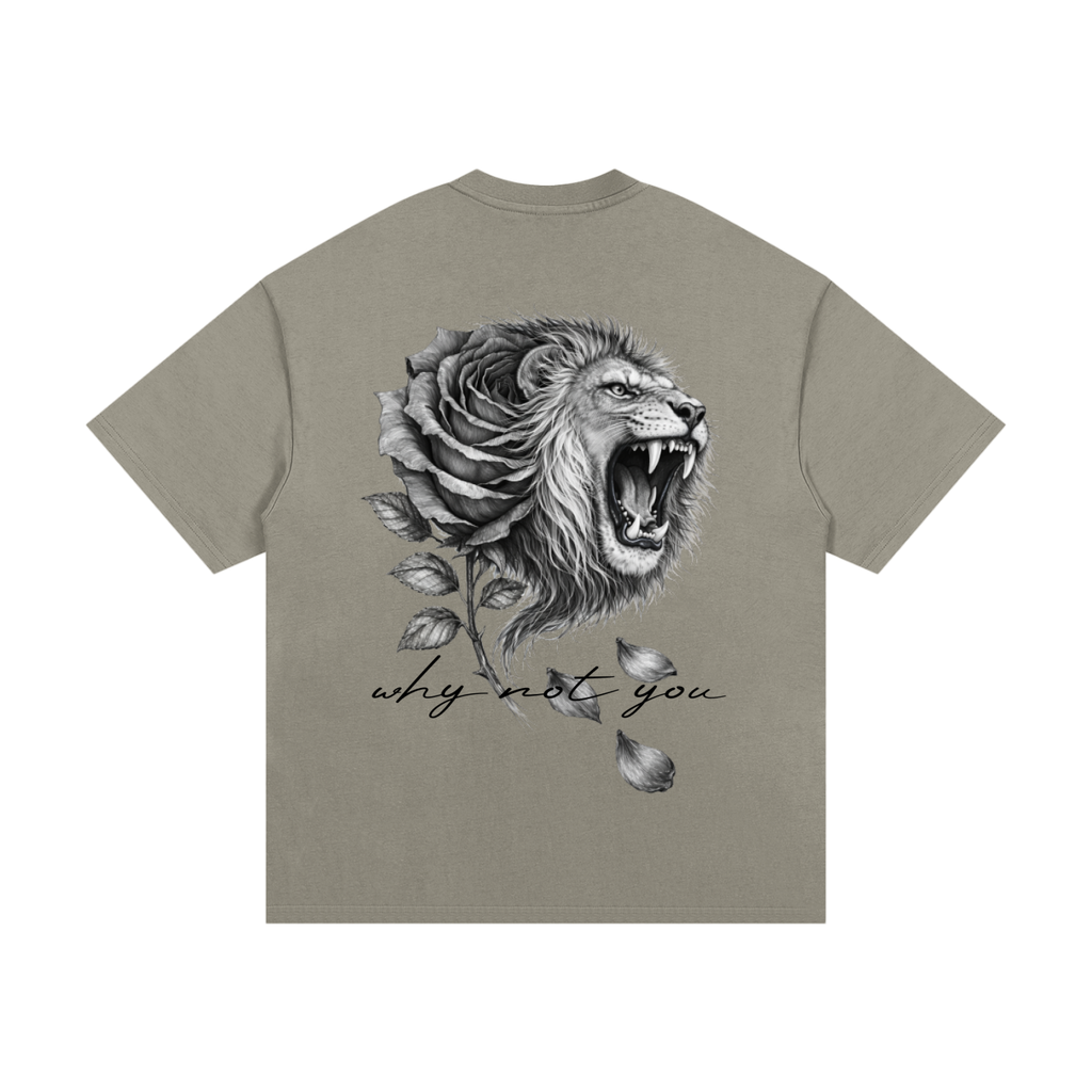 Heavyweight Oversized T-Shirt B&W