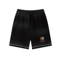 Unisex Sunfade Waffle Raw Hem Shorts