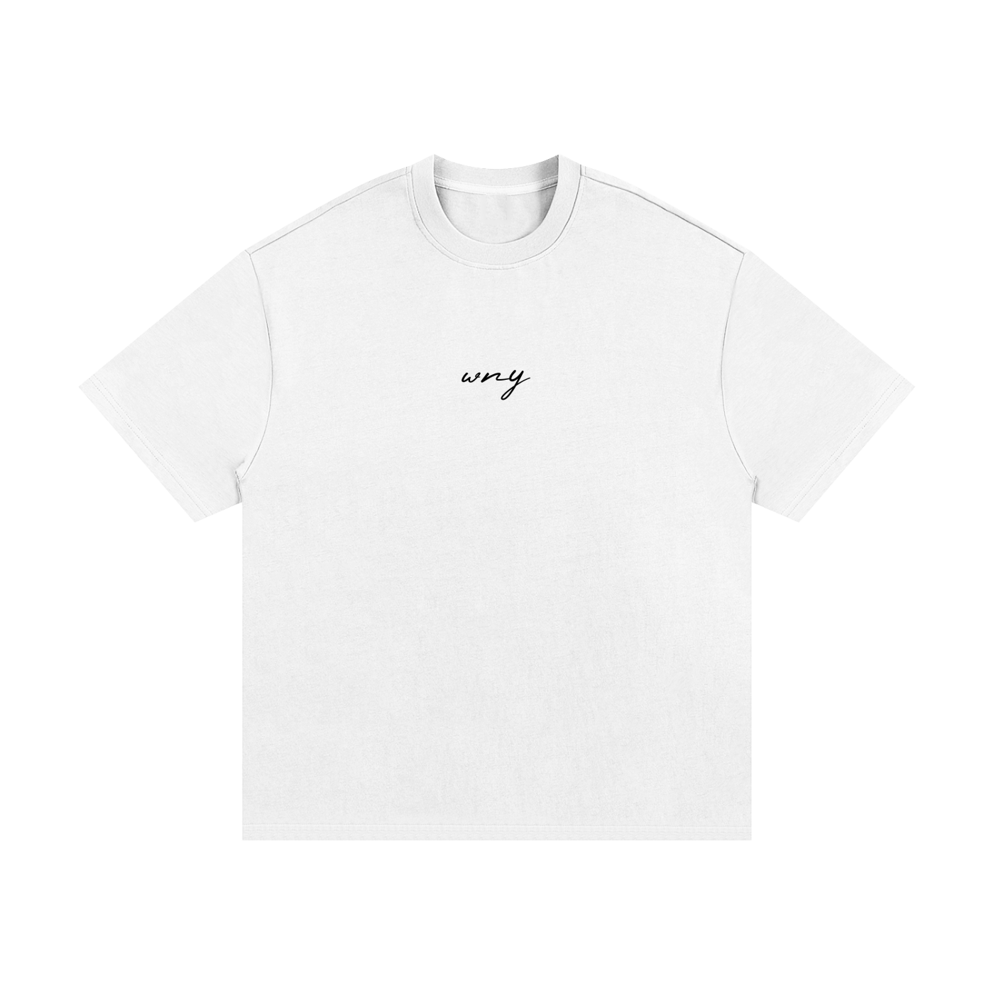 Heavyweight Oversized T-Shirt B&W