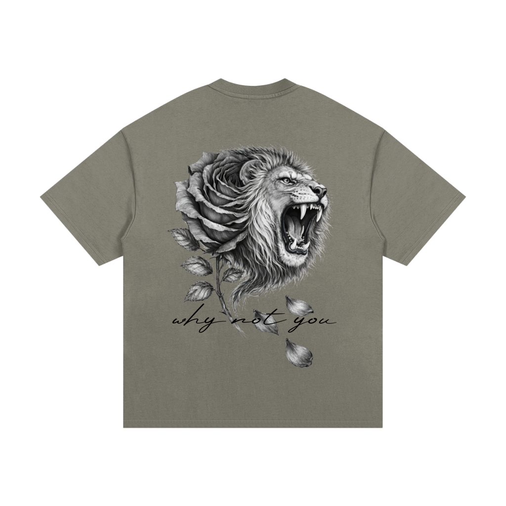 Heavyweight Oversized T-Shirt B&W